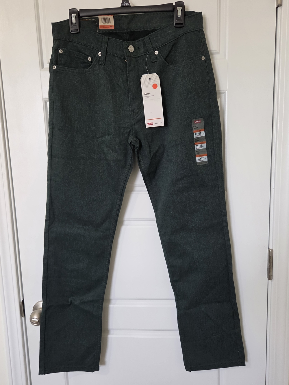 Men's Levi's Warm 511 Slim Jeans Size 32x30 NWT